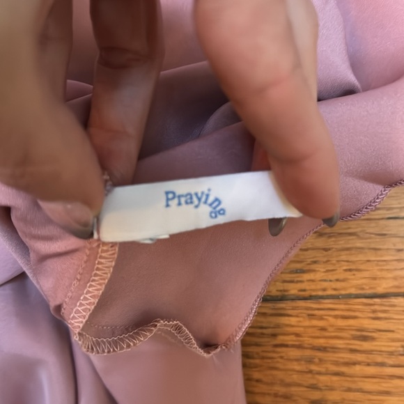 ‘God’s Favorite’ slip dress by Praying. Size Large. - Picture 3 of 8